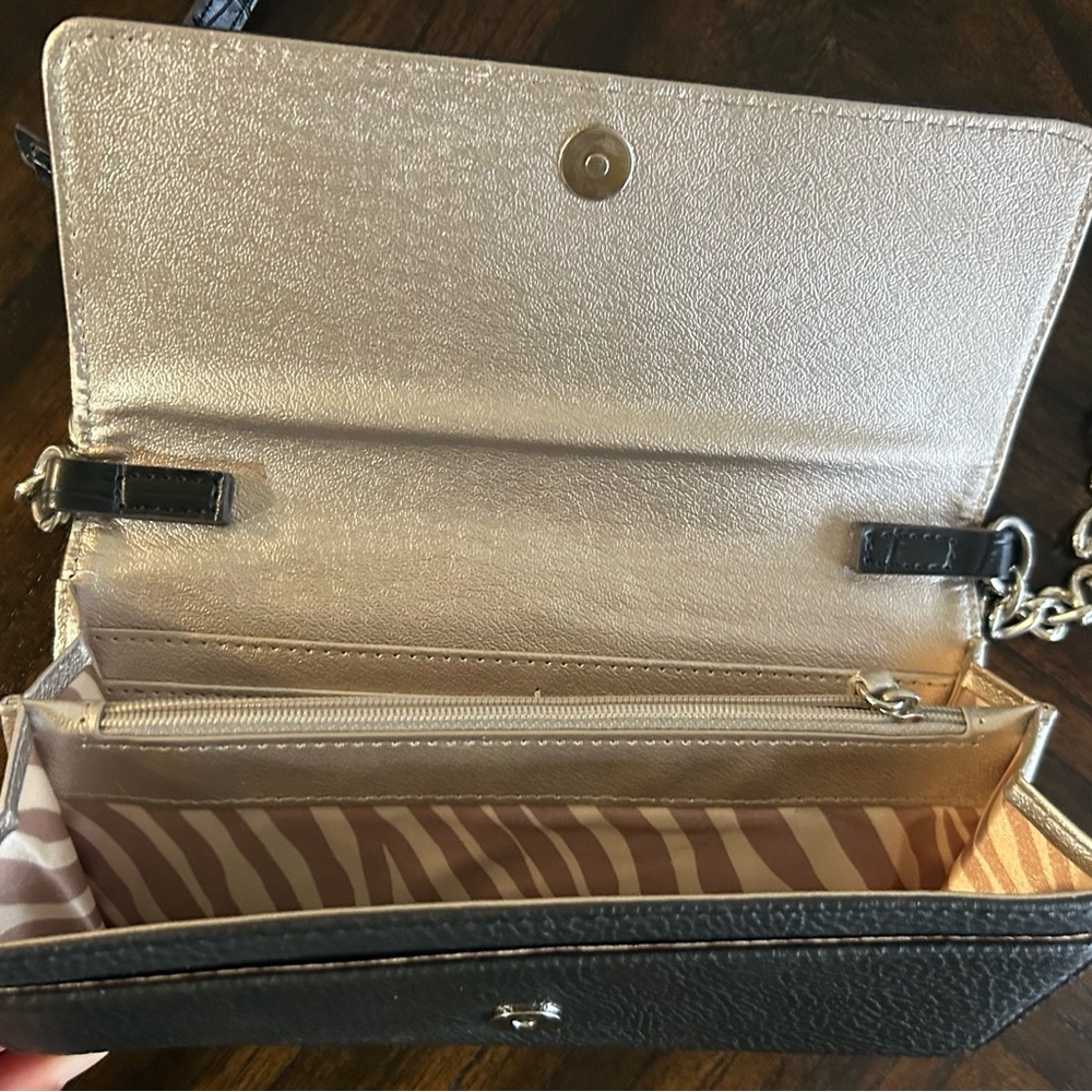 Elegant Black and Silver Women's Bag